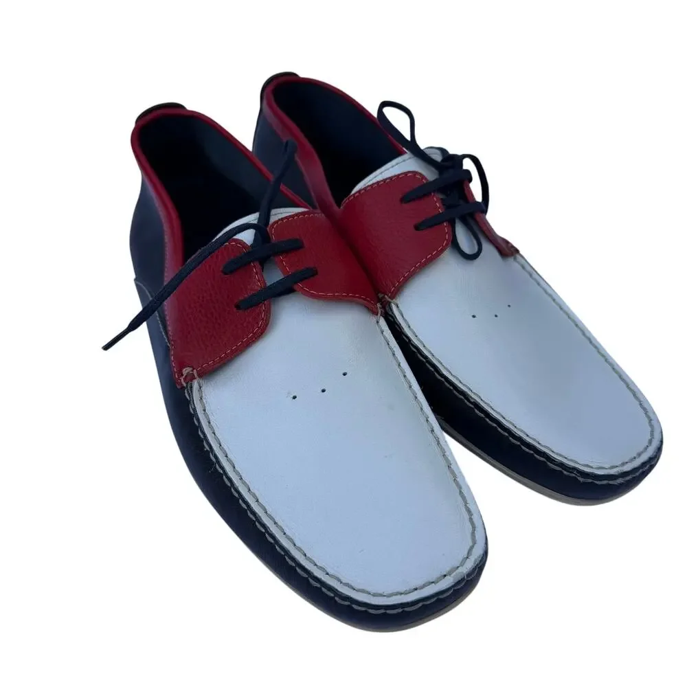 Michael Toschi Vela Boat Shoes Sz 11